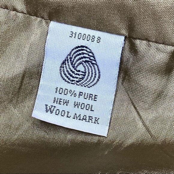 Pendleton originals tan houndstooth wool blazer size MP - Picture 12 of 16